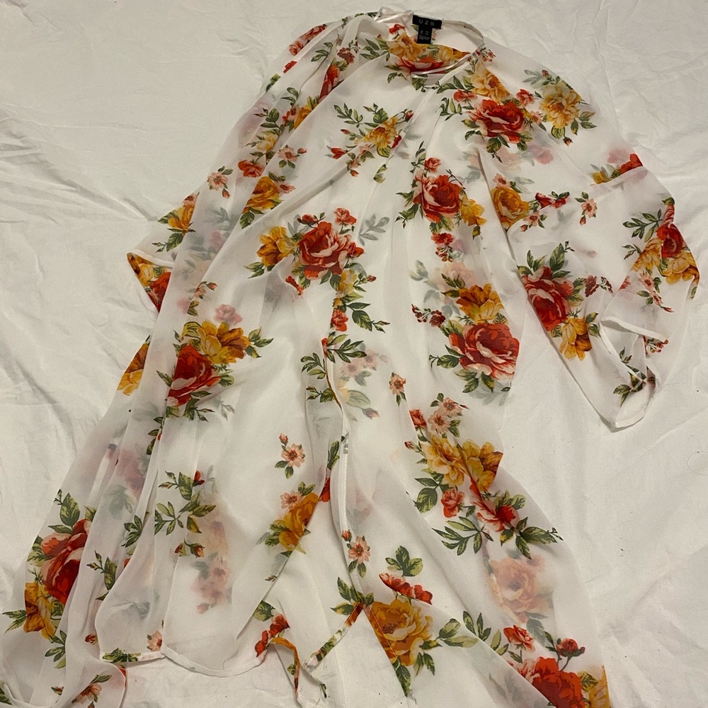 Floral kimono